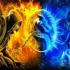 Mortal Kombat Game Art Paint by numbers