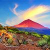 Mount Teide Volcano Spain paint by numbers