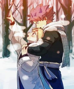 Nalu fairy tail couple paint by numbers