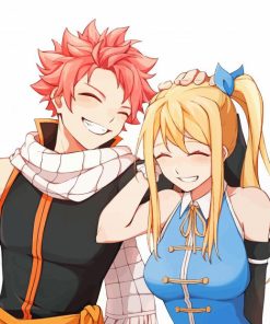 Nalu fairy tail paint by number