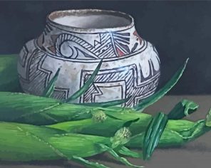 Native American Still Life paint by numbers