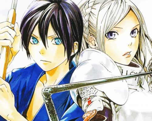 Noragami Anime paint by numbers