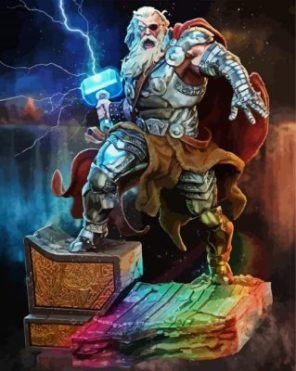 King Odin Art paint by numbers