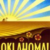 Oklahoma poster paint by numbers