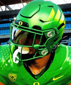 Oregon Ducks paint by numbers