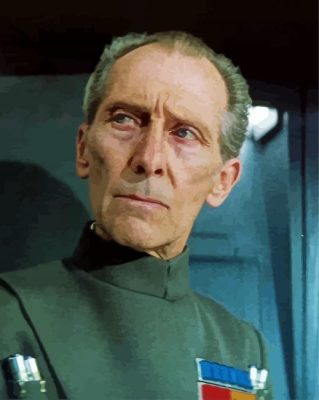 Peter Cushing paint by number