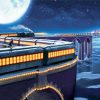 Polar Express Train paint by numbers