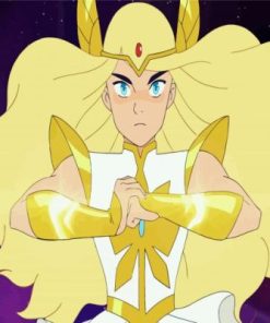 Princess She Ra paint by numbers