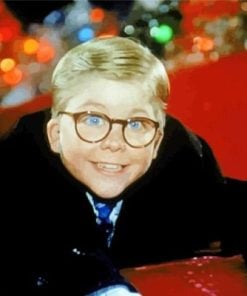 Ralphie From Christmas Story Paint by numbers