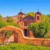 Santuario De Chimayo New Mexico paint by numbers