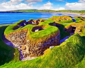 Scotland Orkney paint by numbers