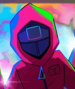 Squid Game paint by numbers