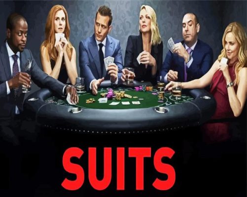 suits drama serie paint by numbers