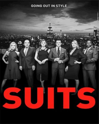 Suits Serie Paint by numbers