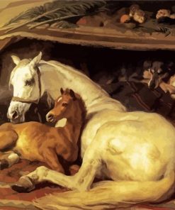 The Arab Tent by edwin landseer paint by numbers