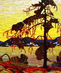 The Jack Pine Tom Thomson paint by numbers