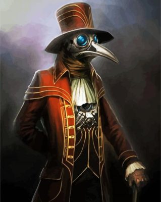 The Plague Doctor Paint by numbers