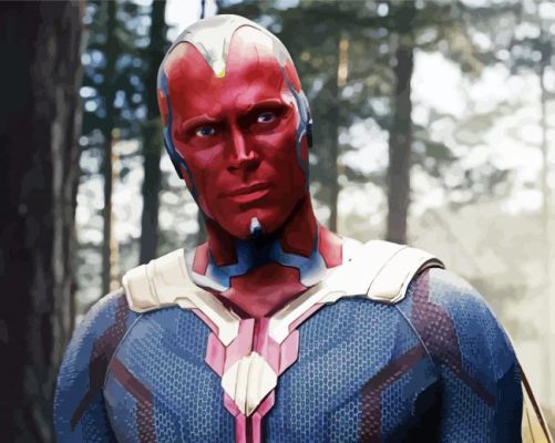 The vision character paint by number