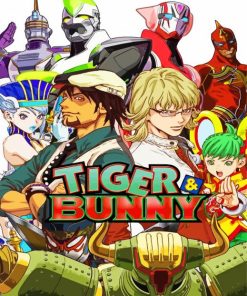 Tiger And Bunny Anime paint by numbers