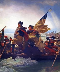 Washington crossing the Delaware paint by numbers