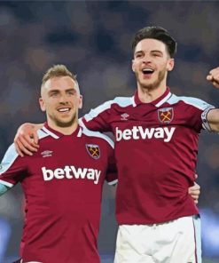 West Ham paint by numbers