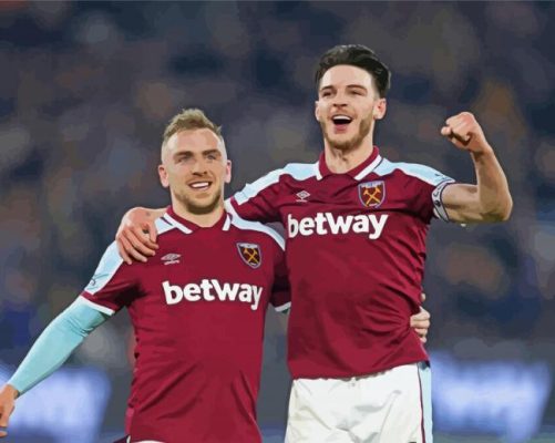 West Ham paint by numbers