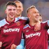 West Ham PlayersWest Ham Players paint by numbers