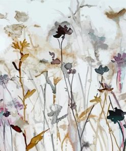 Wildflower Mist paint by numbers