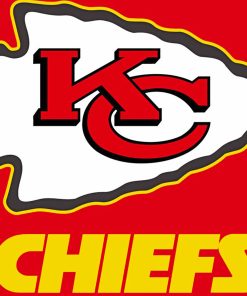 Aesthetic Chiefs Logo Paint by numbers