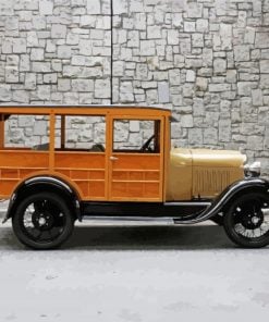 Aesthetic Ford Model A Paint by numbers
