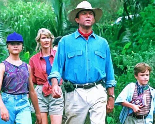 Jurassic Park Paint By Number