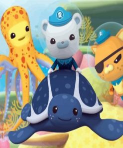 Aesthetic Octonaut Animation Paint by numbers