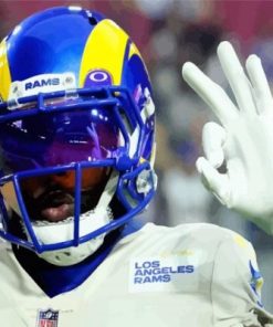 Odell Beckham Jr paint by numbers