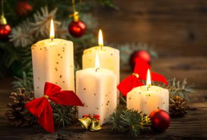 Aesthetic Christmas Candle paint by numbers