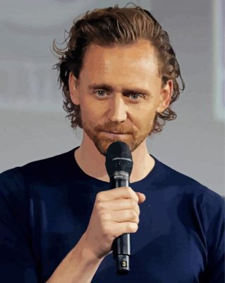 Aesthetic Tom Hiddleston Paint by numbers