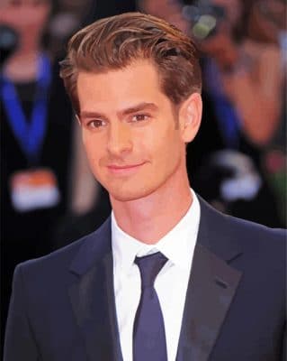 andrew garfield actor paint by numbers