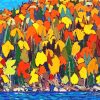 autumn foliage Tom Thomson paint by number