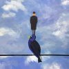 bird on a wire paint by number