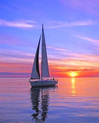 Boat Sunset 