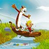 Calvin And Hobbes Art paint by numbers