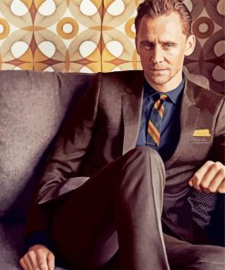 Classy Tom Hiddleston Paint by numbers