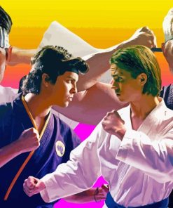 Cobra Kai Illustration paint by numbers