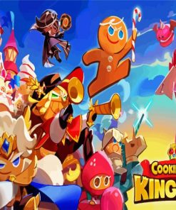 cookie run kingdom game serie paint by number