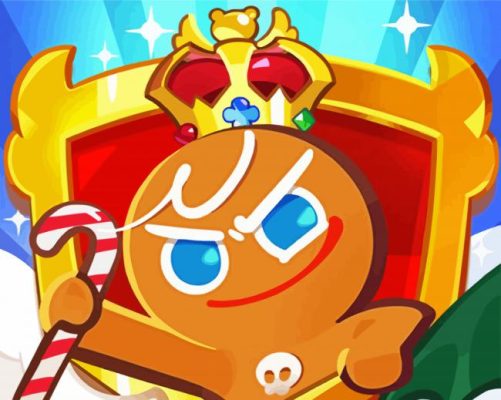 cookie run kingdom video game serie paint by numbers