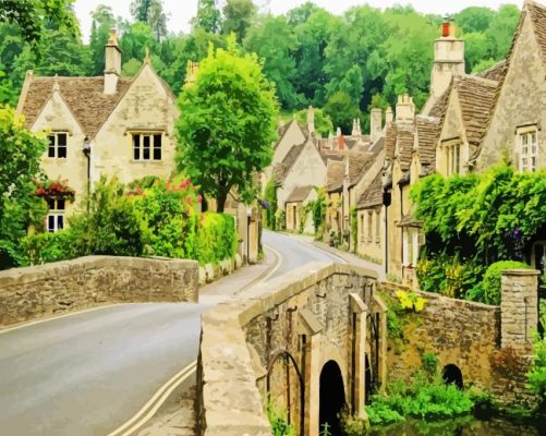 Cotswolds paint by numbers