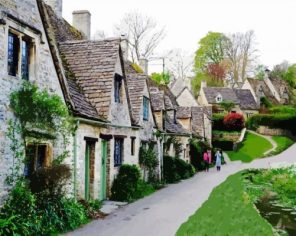 Aesthetic Cotswolds Uk paint by numbers