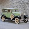 green Ford Model A Paint by numbers