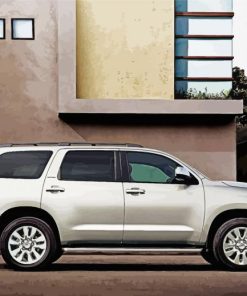 Grey Sequoia Toyota paint by numbers