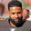 Handsome Odell Beckham Jr Paint by numbers