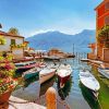 Lake Garda Italy paint by numbers